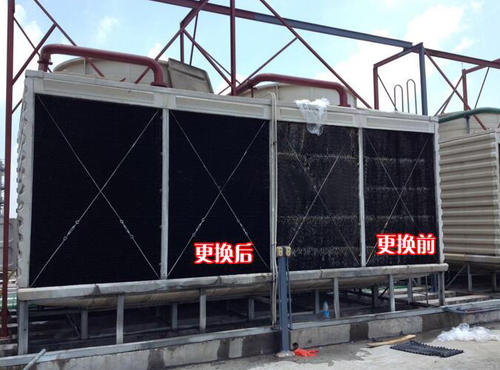 替换冷却塔淋水填料方法(冷却塔淋水填料更换维修服务)